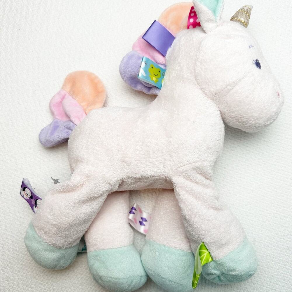 Taggies Signature Mary Meyer Baby Unicorn plush